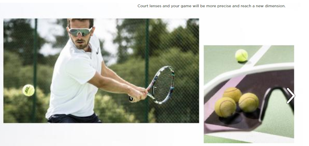 Bolle Tennis lenses
